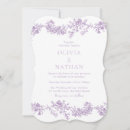 Search for lavender design invitations Purple