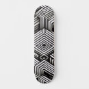 Search for monochrome skateboards Geometric pattern