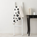 Search for black dog paw blankets Pattern of paws