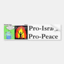 Search for pro israel bumper stickers Peace