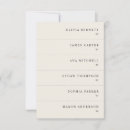 Search for elegant wedding place cards Cream
