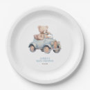 Search for teddy bear baby shower plates Elegant