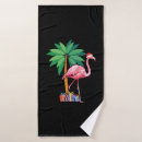 Search for flamingo christmas bath towels Santa claus