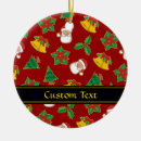 Search for iconic christmas tree decorations Santa