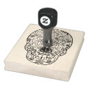 Search for sugar rubber stamps Skull