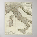Search for italy map posters Engraved