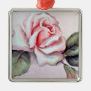 Search for rose christmas tree decorations Pink flowers
