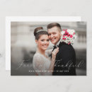 Search for double sided thank you cards Newly weds
