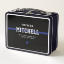 Search for police officer lunch boxes Thin blue line