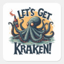 Search for kraken stickers Octopus