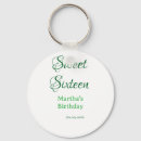 Search for sweet sixteen key rings Happy 16th birthday