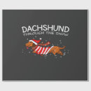 Search for christmas dachshund wrapping paper Dogs