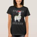 Search for alpaca christmas tshirts Ugly