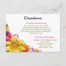 Search for direction wedding enclosure cards Colourful