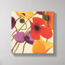 Search for orange poppy canvas prints Tan