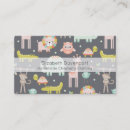 Search for animal business cards Cute