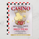 Search for casino night birthday invitations Adult
