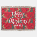 Search for christmas throw blankets Red