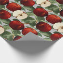 Search for red apple wrapping paper Botanical