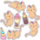 Search for unicorn cat stickers Kitten