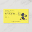 Search for pickleball paddle business cards Tennis