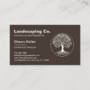 Search for landscaping business cards Contractor