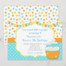 Search for blue cupcake invitations Kids