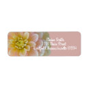 Search for dahlia return address labels Peach