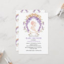 Search for floral wreath baby shower invitations Vintage