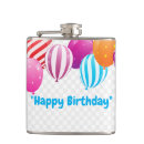 Search for happy birthday flasks Typography