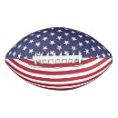 Search for red white and blue footballs Stars and stripes