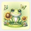 Search for smiling frog stickers Green