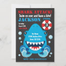 Search for shark bite invitations Nautical