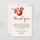 Search for apple thank you cards Apple bridal shower