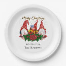 Search for christmas gnome paper plates Gnome for the holidays
