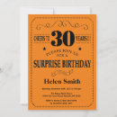 Search for surprise 30th birthday invitations Cheers to 30 years