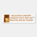 Search for separation church state bumper stickers Politics