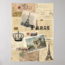 Search for travel collage posters France