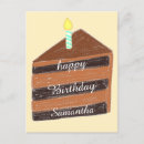 Search for slice of cake postcards Chocolate
