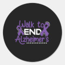 Search for dementia stickers Purple alzheimer