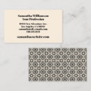 Search for spanish business cards Pattern