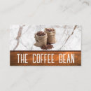 Search for waiter business cards Coffee