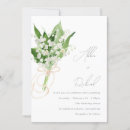 Search for floral bouquet wedding invitations Watercolor