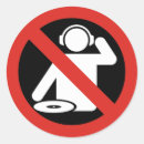 Search for zone stickers Warning