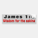 Search for 5 bumper stickers God