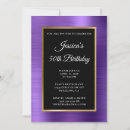 Search for amethyst birthday invitations Purple