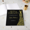 Search for 50th birthday guest books Foil