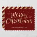 Search for stripes christmas cards Red