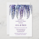 Search for pretty engagement party invitations Purple