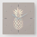 Search for gold pineapple clocks Modern